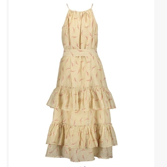 🆕 Senlis Ruffle Tier Layered Maxi Dress - Picture 2 of 8